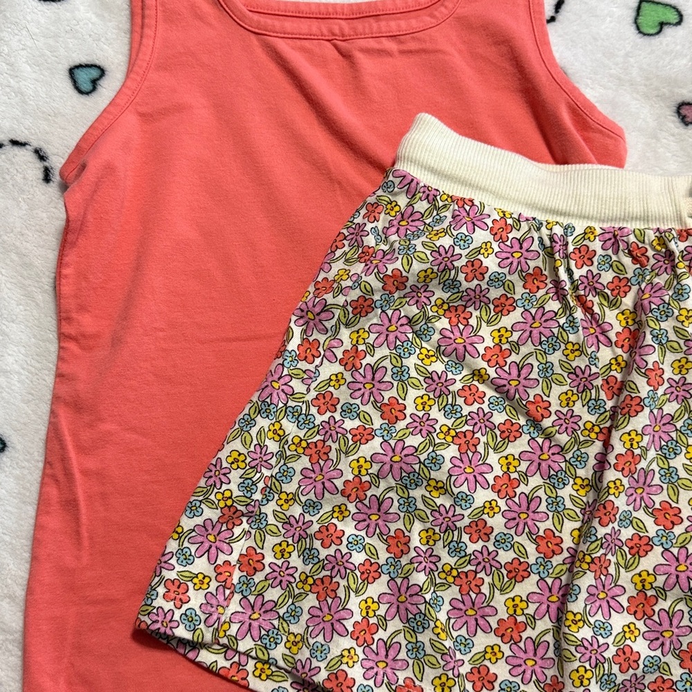 Floral Kids Skort and tank set - Picture 8 of 8